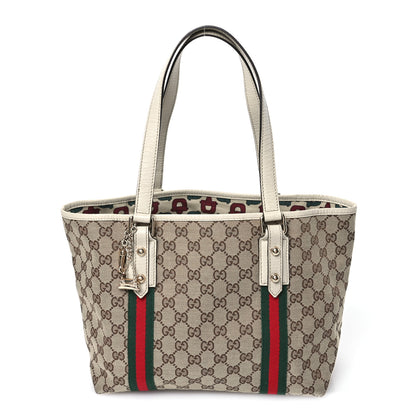 Gucci Monogram Medium Jolicoeur Tote White 1 of 11