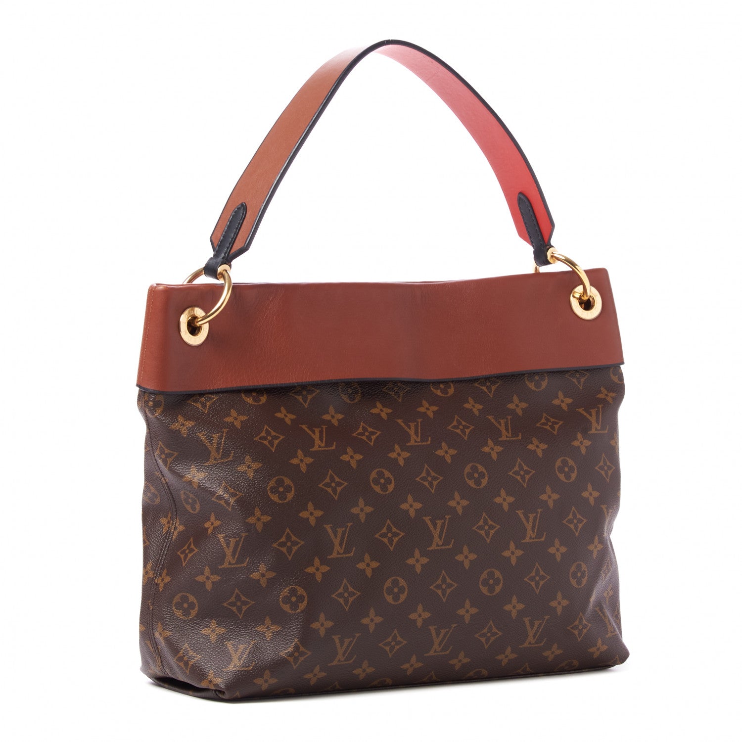 Louis Vuitton Monogram Tuileries Hobo Caramel 3 of 9