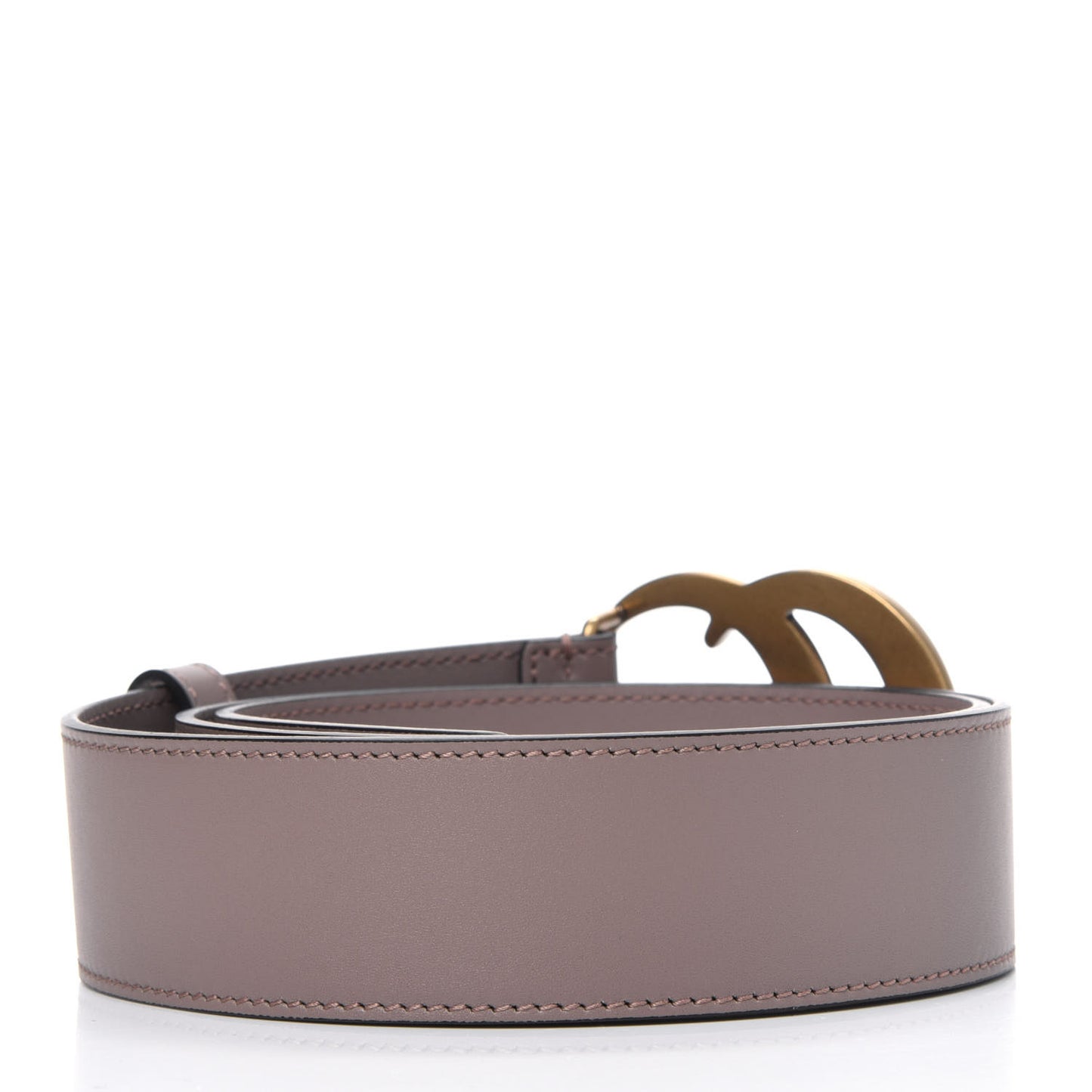 Calfskin Double G 40mm Belt 85 34 Porcelain Rose
