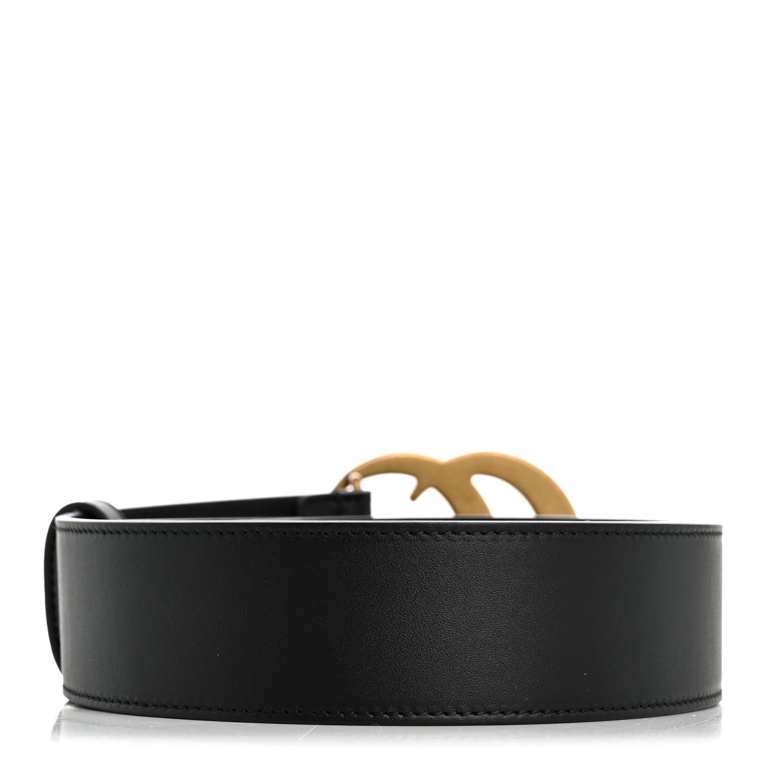 Gucci Calfskin Double G 40mm Belt 80 32 Black 2 of 6