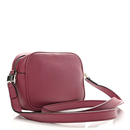 Gucci Pebbled Calfskin Children's Mini Soho Disco Messenger Bag Peonia Flower 11 of 25