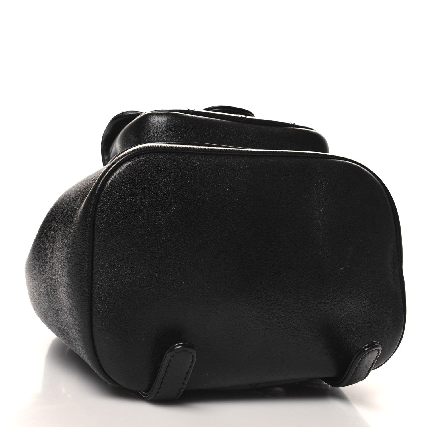 Chanel Lambskin Quilted Small Duma Drawstring Backpack Black 4 of 10