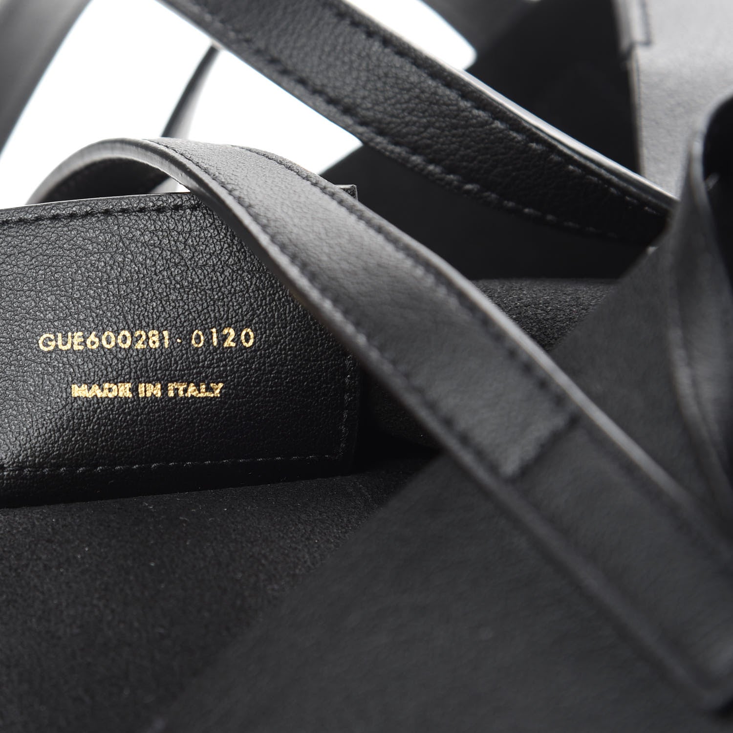 Saint Laurent Calfskin Large Shopping Tote Black 8 of 11