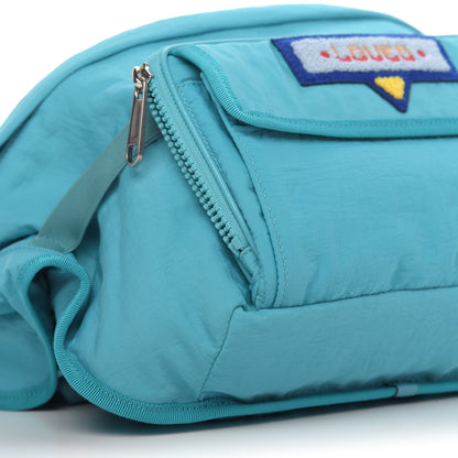 Gucci Nylon 80s Logo Patch Belt Bag Lago 6 of 9