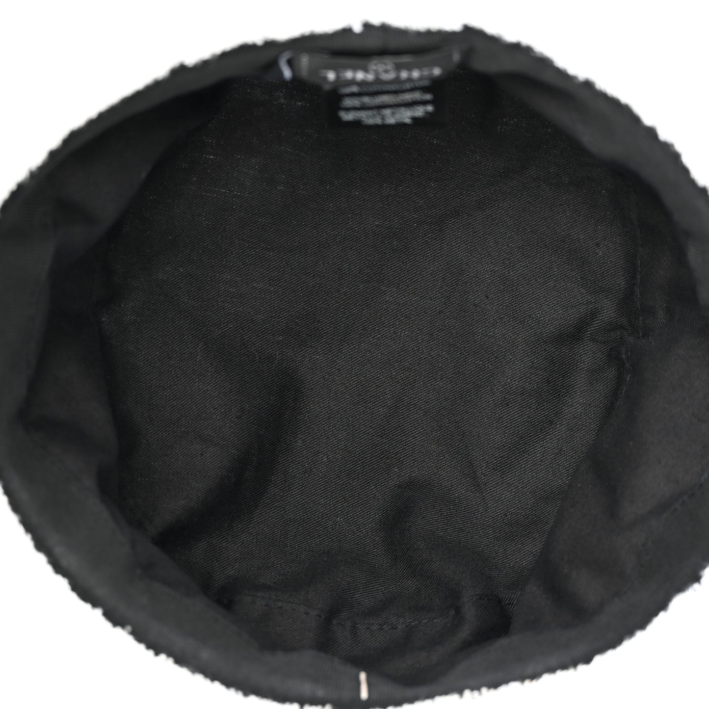 Terry Cloth CC Bucket Hat L White