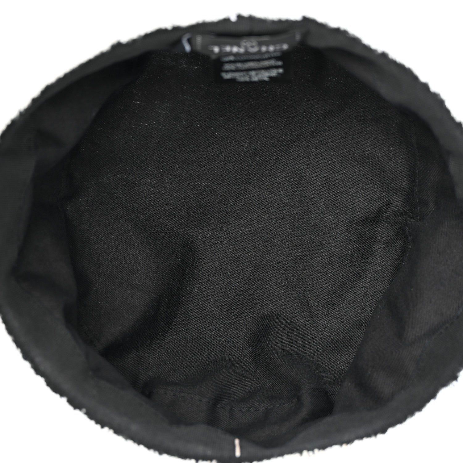 Chanel Terry Cloth CC Bucket Hat L White 7 of 12