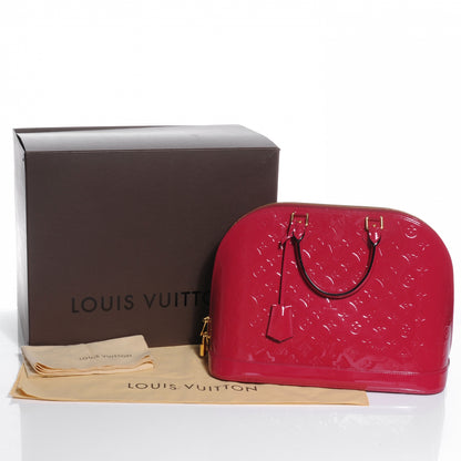 Louis Vuitton Vernis Alma GM Rose Indien 5 of 8