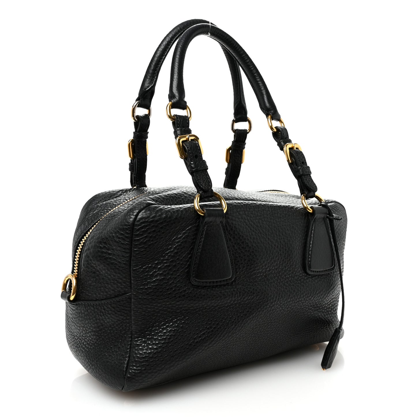 Vitello Daino Bauletto Black