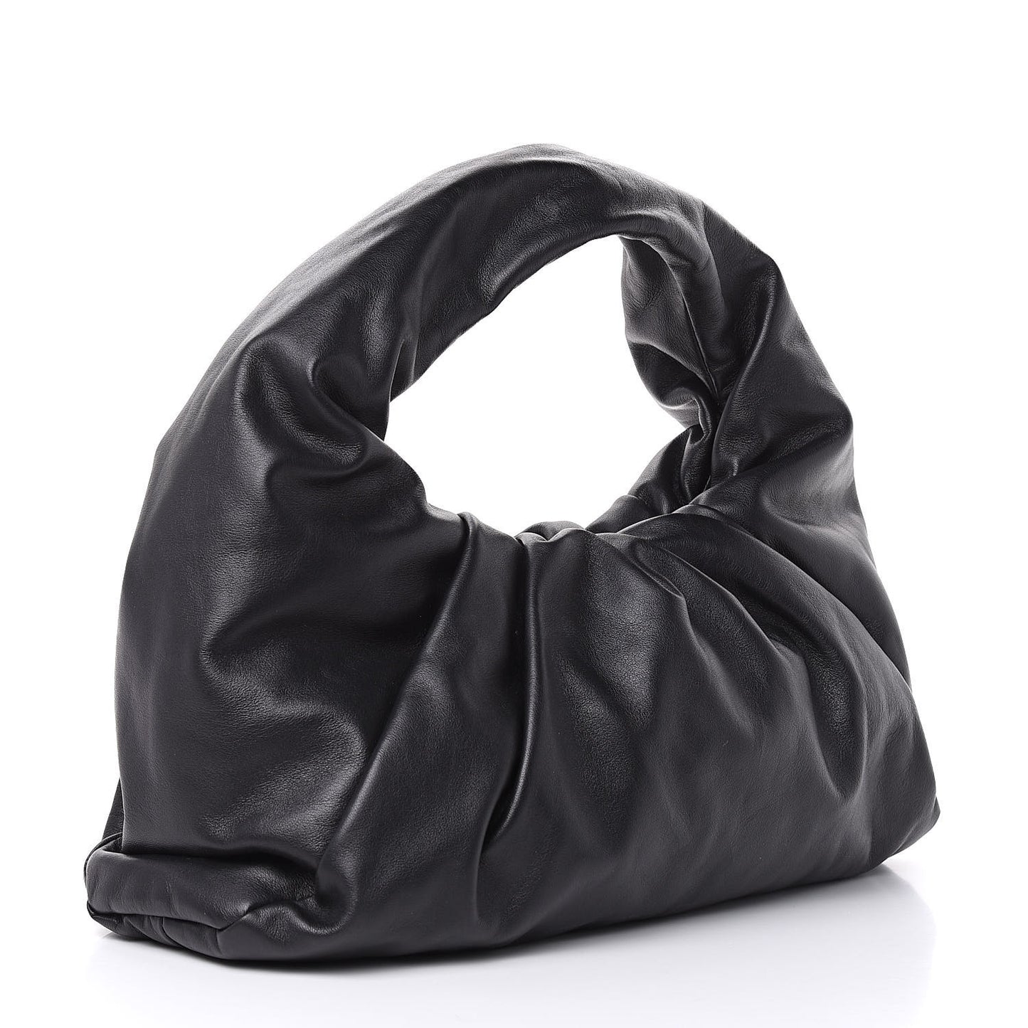 Smooth Butter Calfskin Small The Shoulder Pouch Black