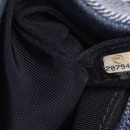 Chanel Denim Chevron Small Boy Flap Light Blue 7 of 13