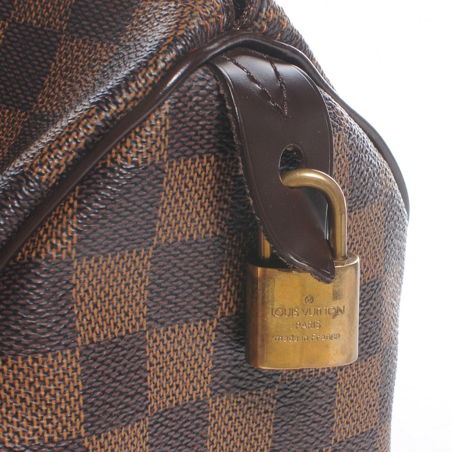Louis Vuitton Damier Ebene Speedy 25 7 of 9