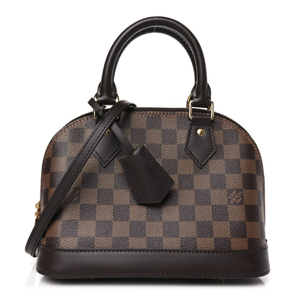 Louis Vuitton Damier Ebene Alma BB 1 of 8