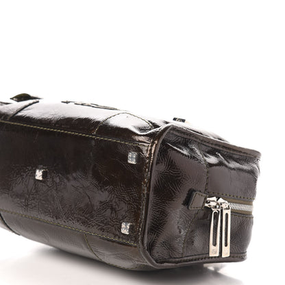 Loewe Patent Calfskin Amazona Brown 8 of 9