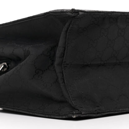 Gucci Nylon Monogram Executive Bag Black 11 of 15