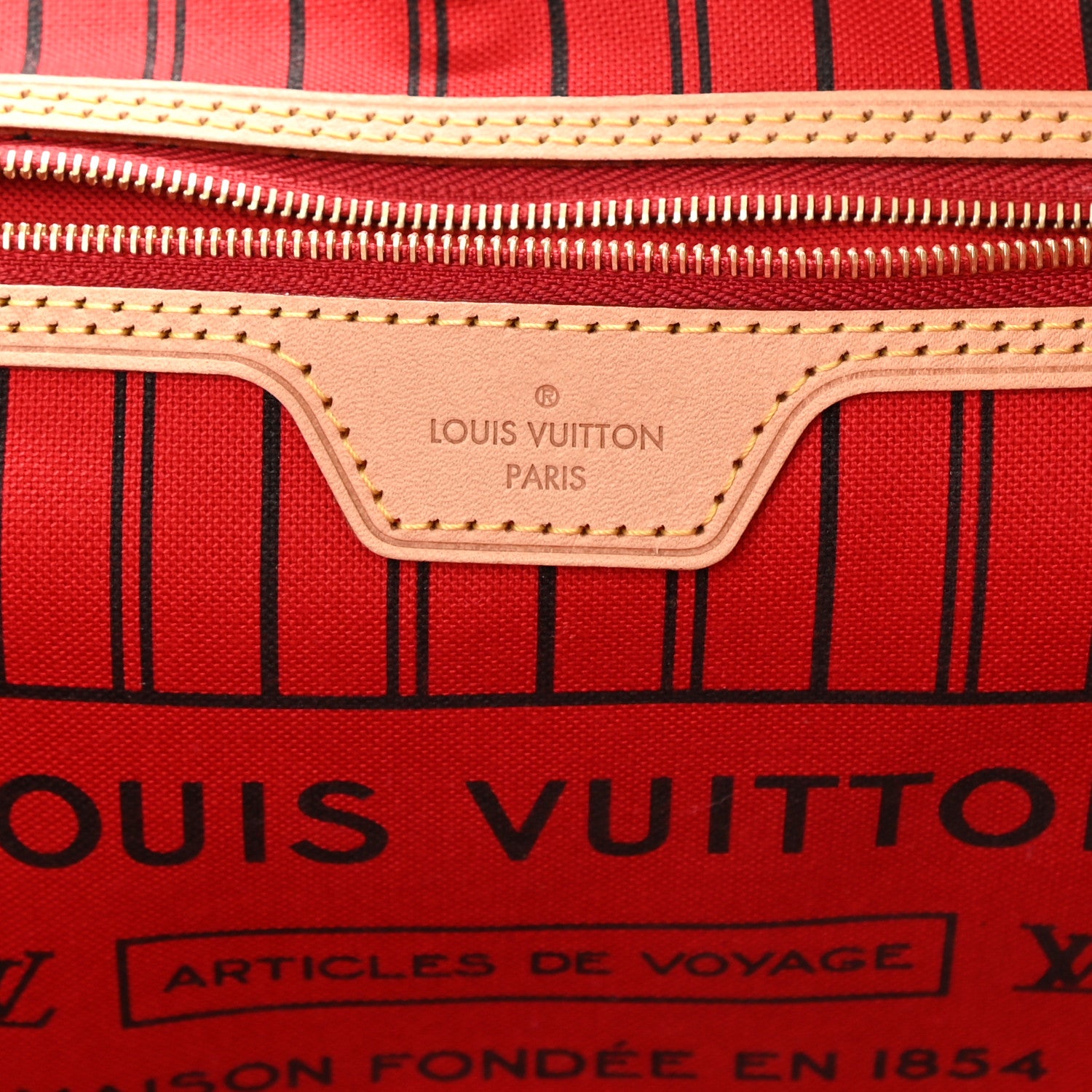 Louis Vuitton Monogram Neo Neverfull MM Cherry 7 of 8