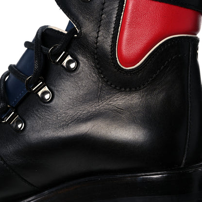Hermes Greased Calfskin Promenade Boots 37 Black Multicolor 11 of 19