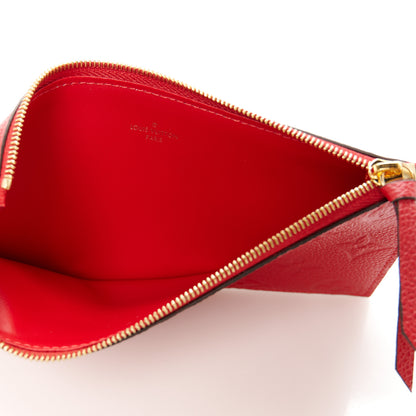 Louis Vuitton Empreinte Pochette Felicie Chain Wallet Scarlet 8 of 14