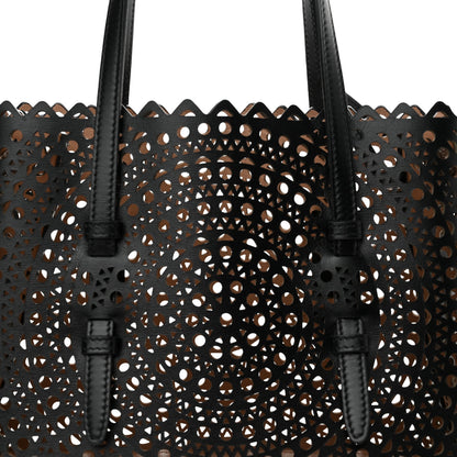 Alaia Lux Calfskin Vienne Mina 25 Bag Black 8 of 10