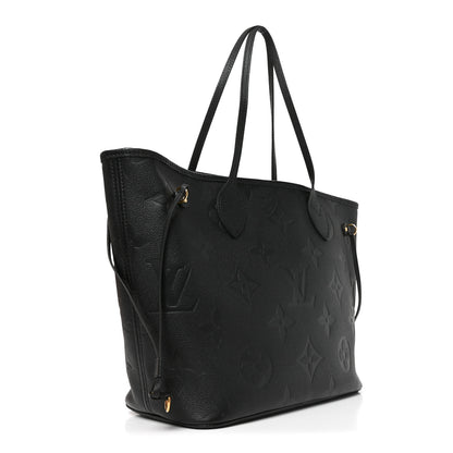 Louis Vuitton Empreinte Monogram Giant Neverfull MM Black 4 of 10