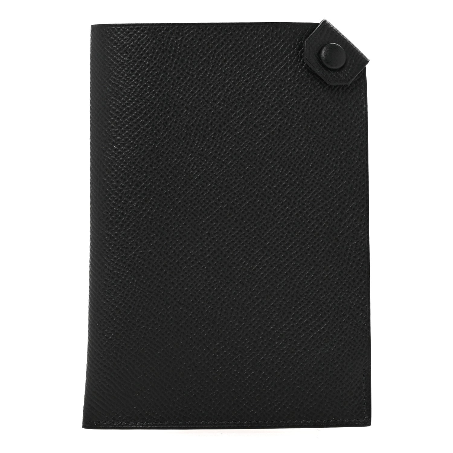 Hermes Epsom Tarmac PM Passport Holder Black 1 of 8