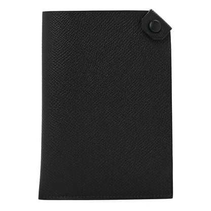 Hermes Epsom Tarmac PM Passport Holder Black 1 of 8