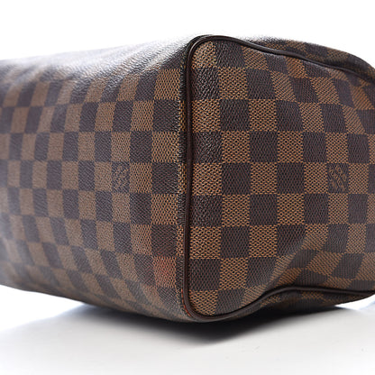 Louis Vuitton Damier Ebene Speedy 25 17 of 18