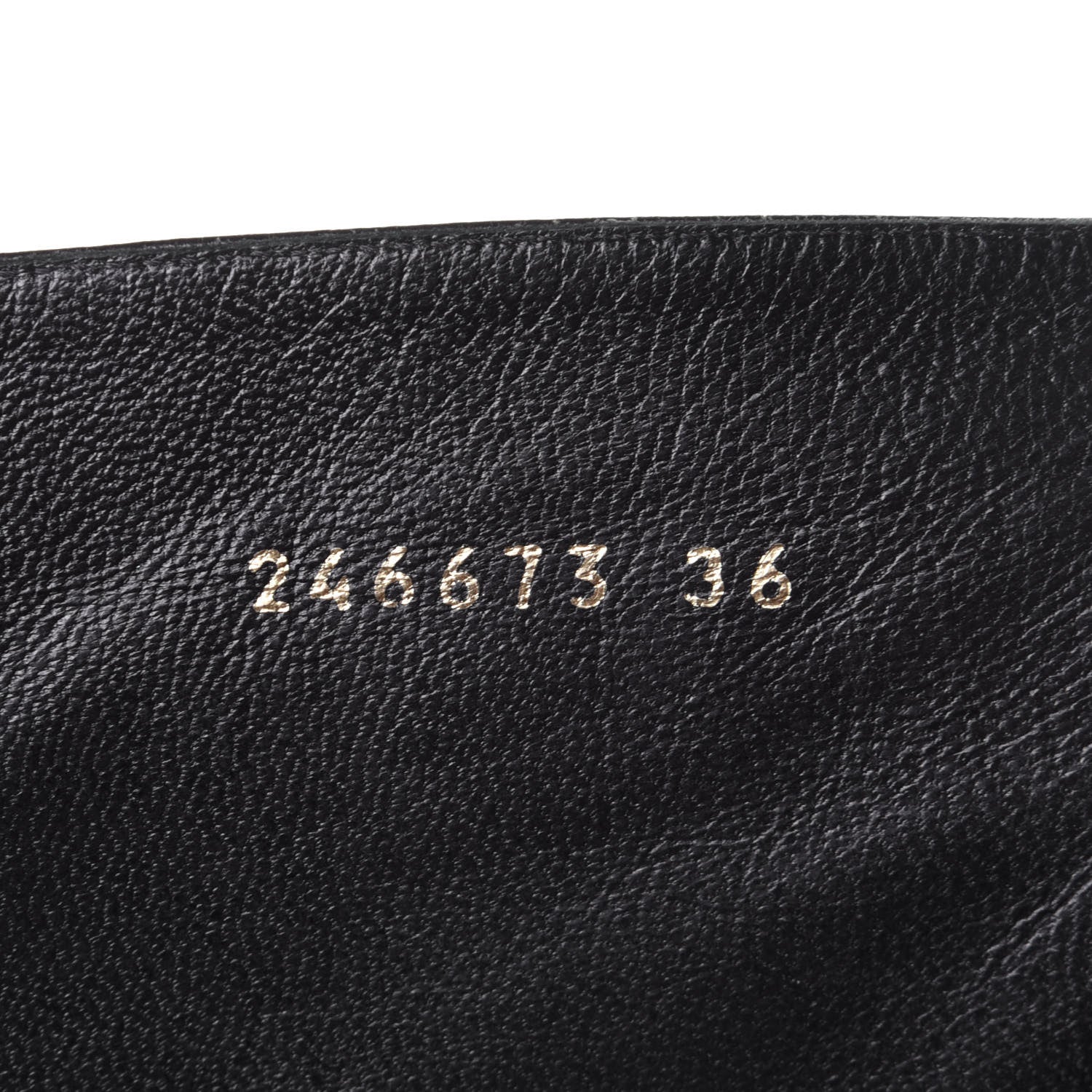 Gucci Nappa Tall Boots 36 Black 10 of 10