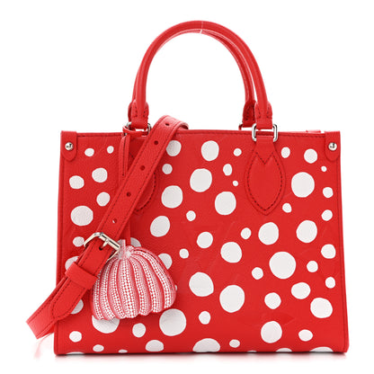 Louis Vuitton LV X YK Empreinte Infinity Dots Onthego PM Rogue White 1 of 9