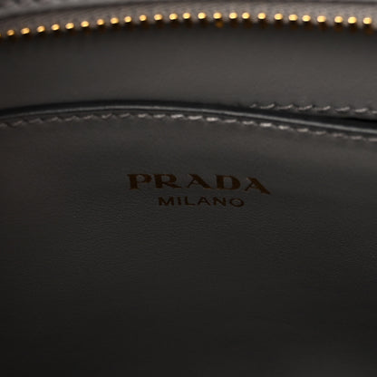 Prada Saffiano Soft Calfskin Small Zippered Tote Marmo 5 of 8