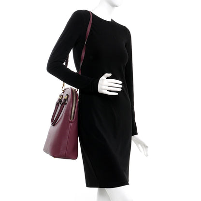 Burberry Grained Calfskin Prorsum Bloomsbury Elderberry 2 of 9