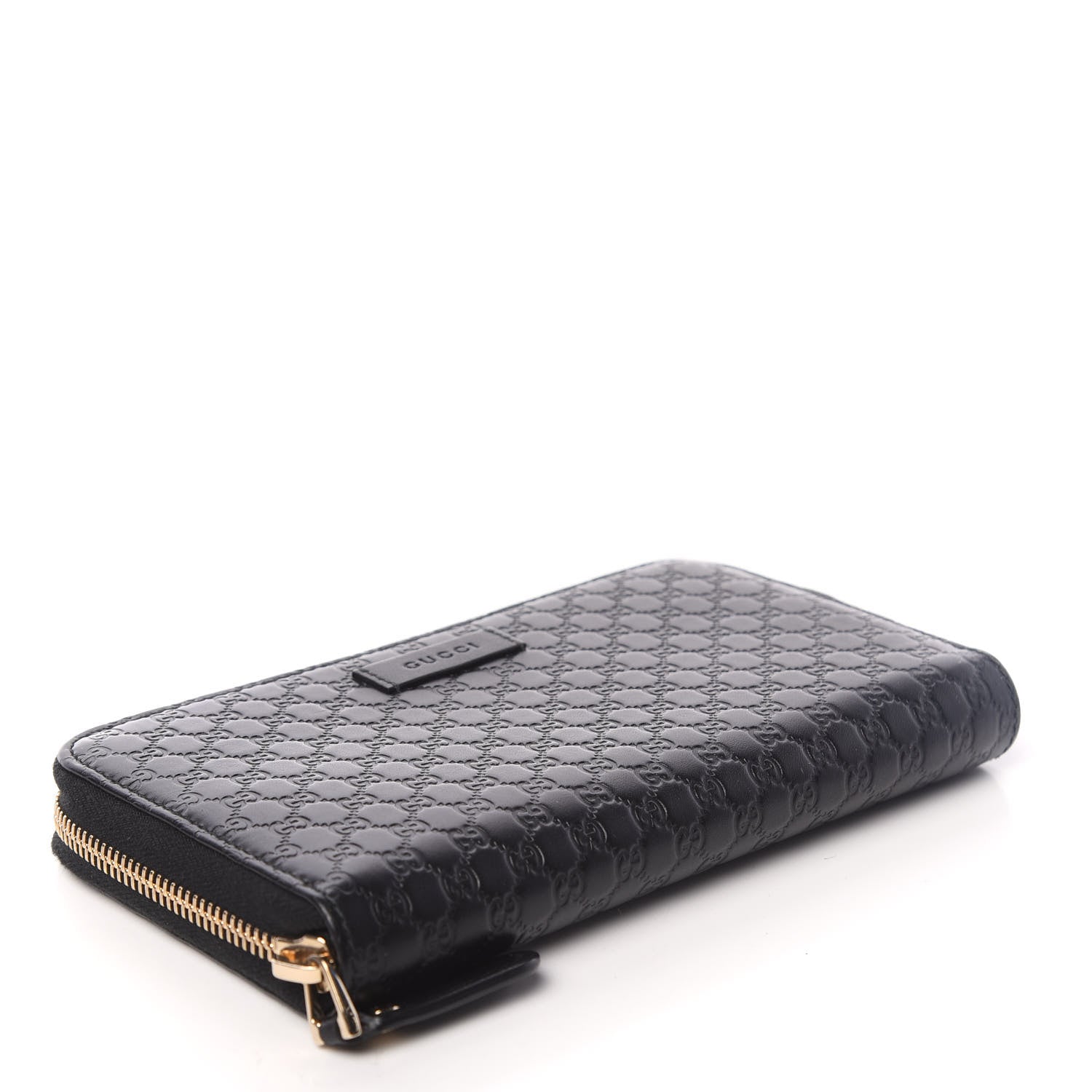 Gucci Microguccissima Zip Around Wallet Black 4 of 10