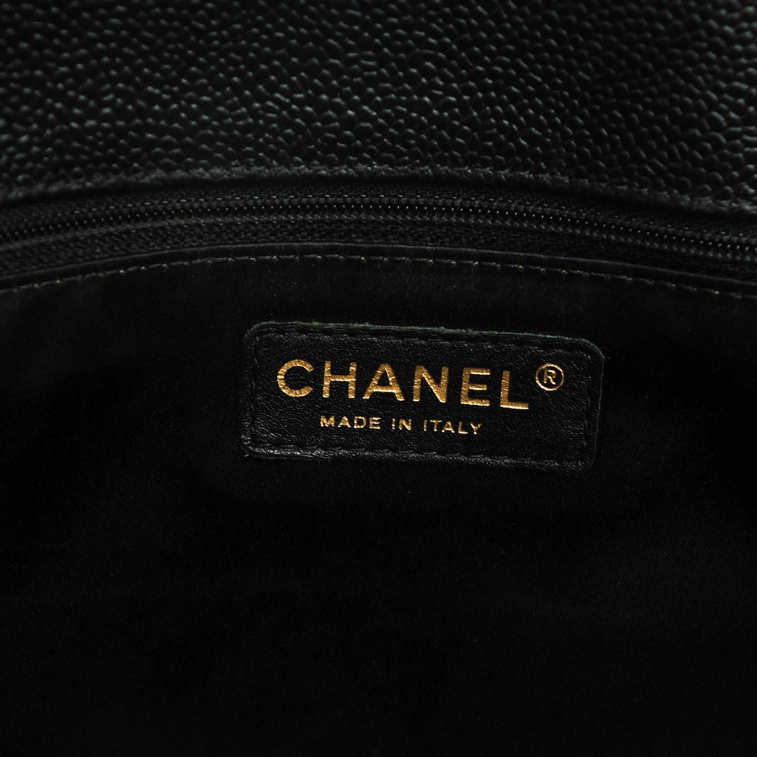 Chanel Caviar Quilted Grand Shopping Tote GST Black 6 of 7