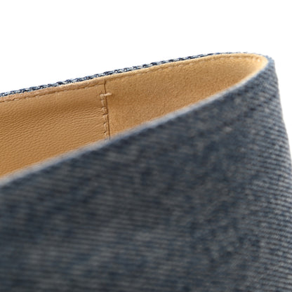 Chanel Denim CC Espadrilles 41 Blue Black 13 of 13