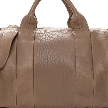 Alexander Wang Pebbled Lambskin Rocco Latte Rose Gold Hardware 7 of 9