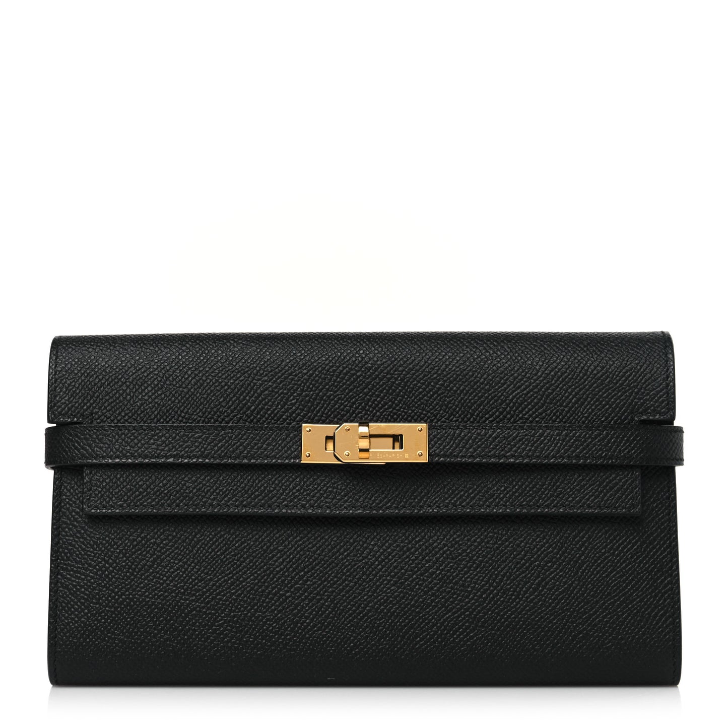 Epsom Kelly Longue Wallet Black