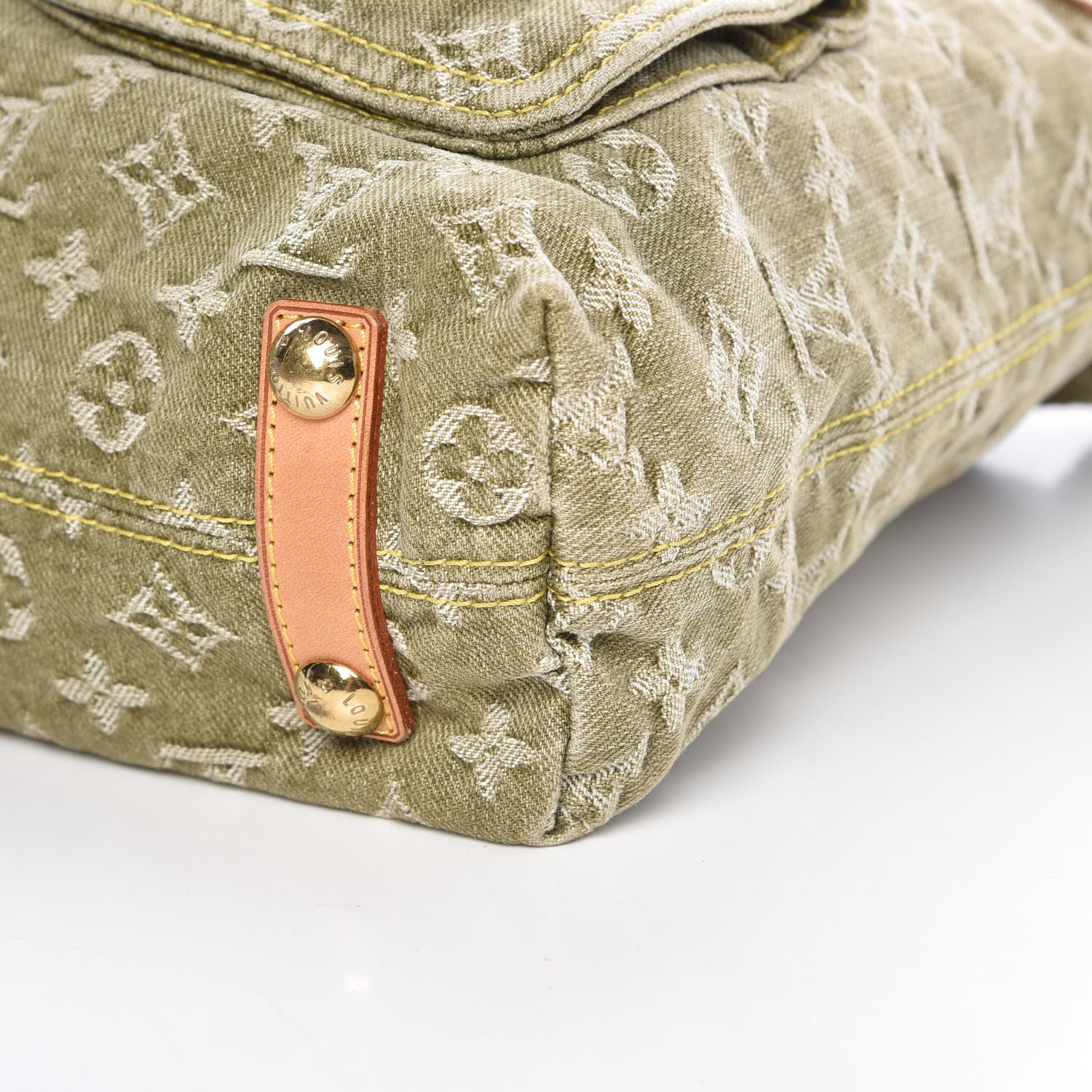 Louis Vuitton Denim Baggy GM Lichen 6 of 15
