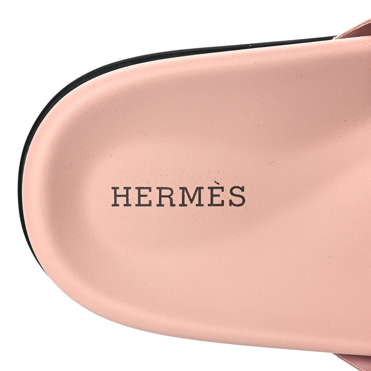 Hermes Suede Goatskin Extra Sandals 38 Rose Opaline 7 of 8