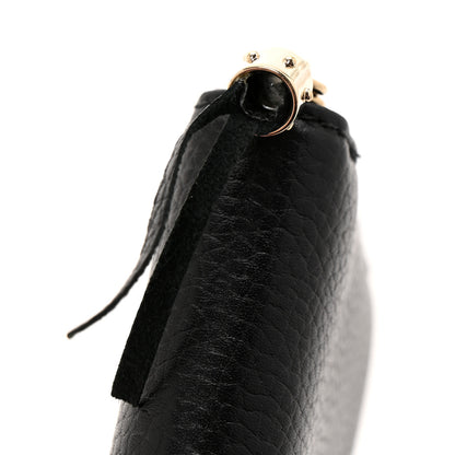 Gucci Pebbled Calfskin Soho Zip Around Wallet Black 10 of 11