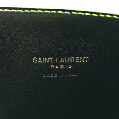 Saint Laurent Calfskin Nano Sac De Jour Neon Yellow 6 of 11