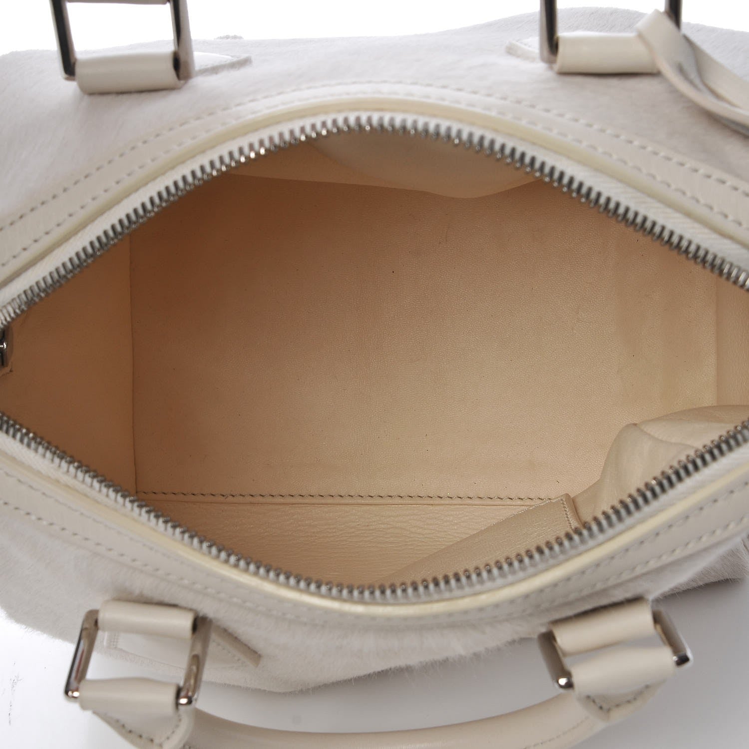 Louis Vuitton Pony Hair Speedy Cube Ivory 5 of 9