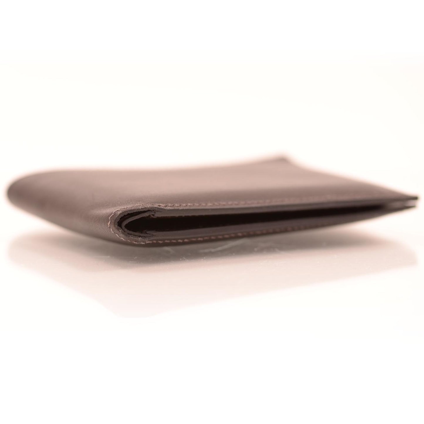 Mens Evergrain Leather Billfold Wallet Ebene