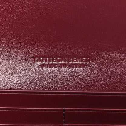 Bottega Veneta Nappa Intrecciato Flap Wallet Bordeaux 6 of 9
