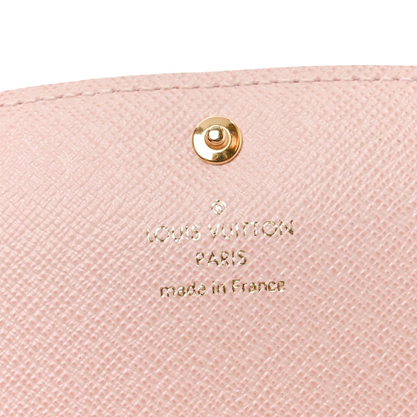 Damier Azur Emilie Wallet Rose Ballerine