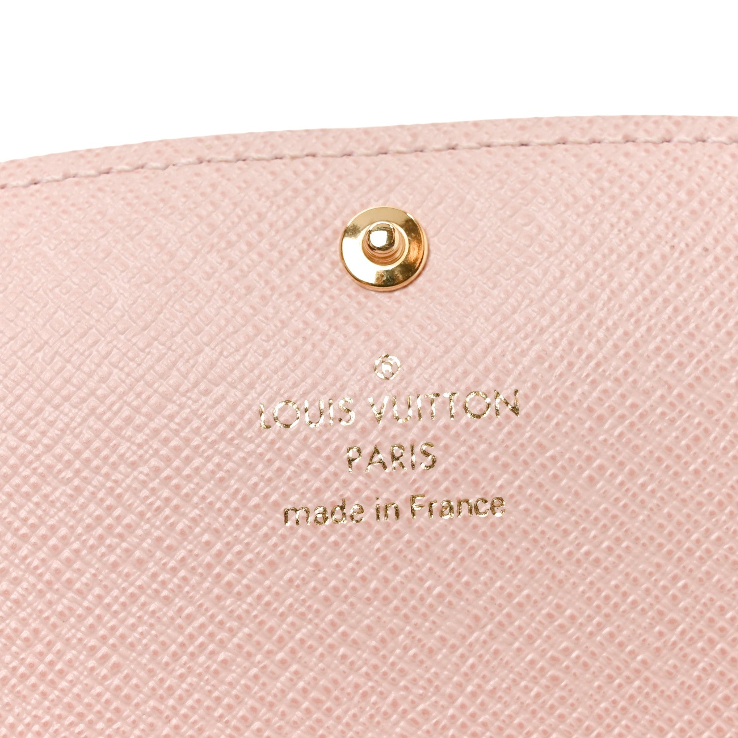 Louis Vuitton Damier Azur Emilie Wallet Rose Ballerine 6 of 7
