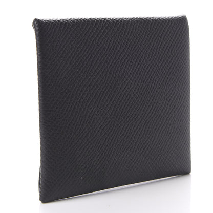 Hermes Epsom Bastia Coin Purse Black 3 of 7