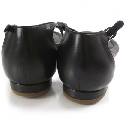 Chanel Quilted Thong Sandals Black 36.5 C 5 of 9