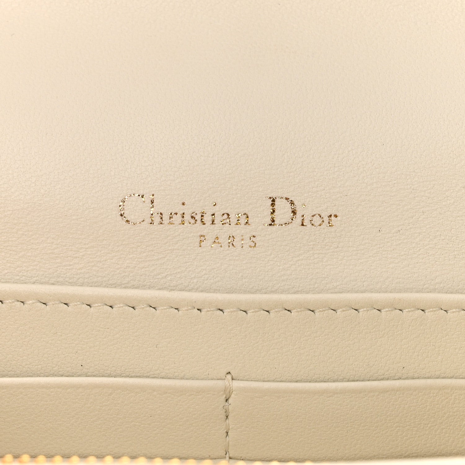 Christian Dior Lambskin Cannage Chain My Dior Daily Chain Pouch Latte 6 of 9