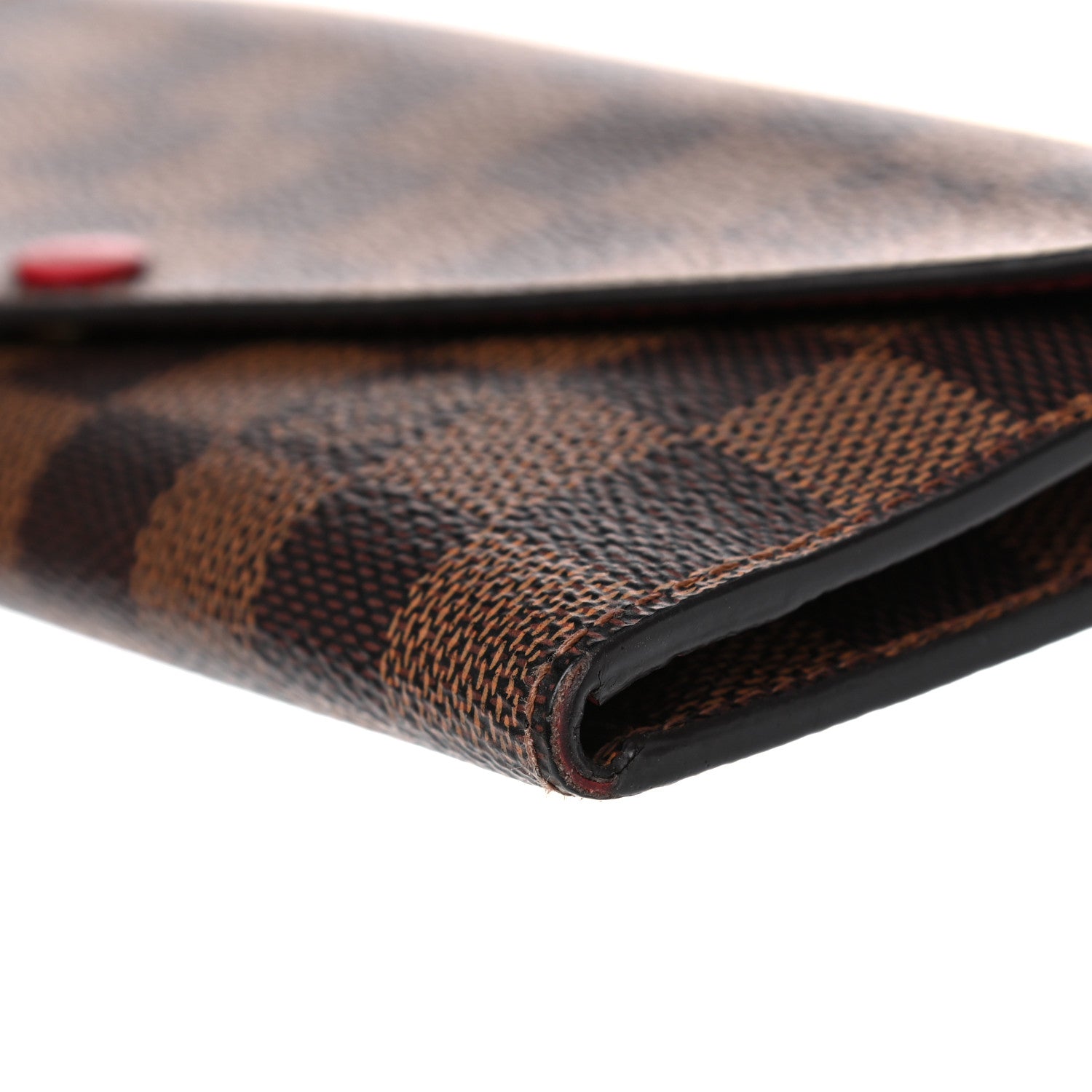 Louis Vuitton Damier Ebene Josephine Wallet Red 8 of 11