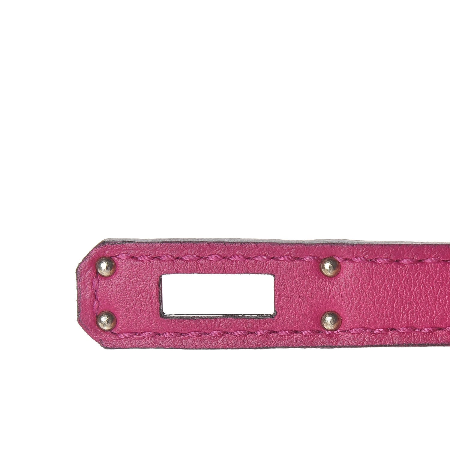 Hermes Swift Kelly Pochette Clutch Rose Pourpre 18 of 27