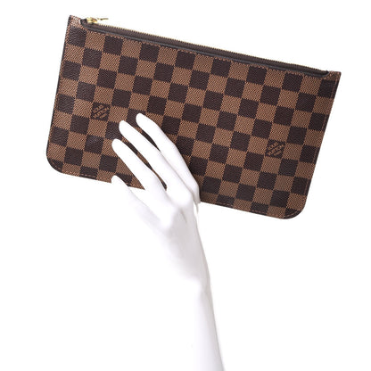 Louis Vuitton Damier Ebene Neverfull MM GM Pochette 2 of 8